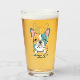 French Bulldog  Glass