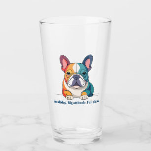French Bulldog  Glass