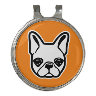 French Bulldog Golf Hat Clip