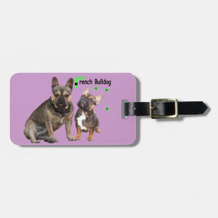 French Bulldog Good Friends French Bulldog Luggage Tag