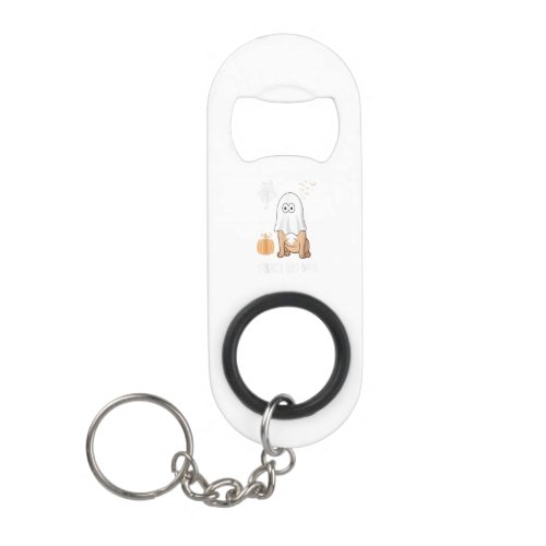 French Bulldog Halloween Cute Boo_Dog Gift Keychain Bottle Opener