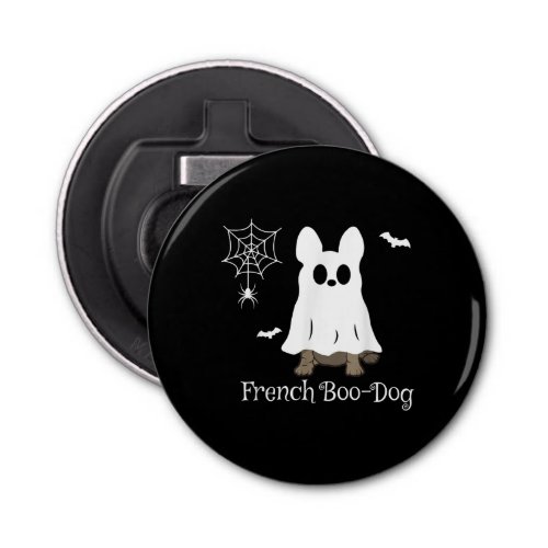 French Bulldog Halloween French Boo_Dog Dog Gift Bottle Opener