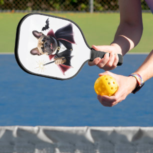 French Bulldog Halloween French Bulldog Pickleball Paddle