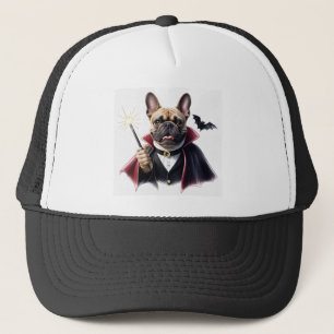 French Bulldog Halloween French Bulldog Trucker Hat