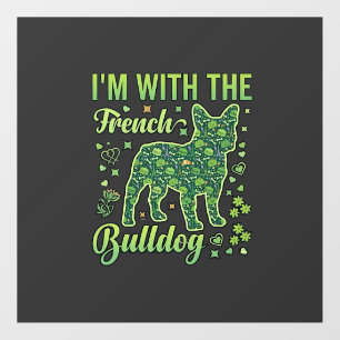 French Bulldog Halloween Macaron Eiffel Tower_1 Floor Decals
