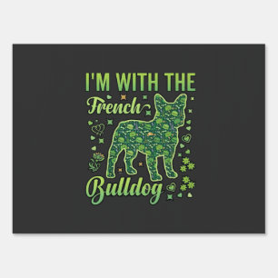 French Bulldog Halloween Macaron Eiffel Tower_1 Sign