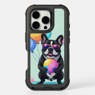 French Bulldog Happy Day Französische Bulldogge  iPhone 16 Pro Case