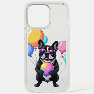 French Bulldog Happy Day Französische Bulldogge iPhone 15 Pro Max Case