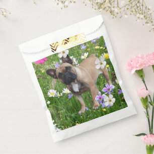 French Bulldog Happy Easter French Bulldog Favor Bag