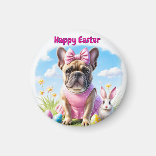 French Bulldog Happy Easter French Bulldog Magnet