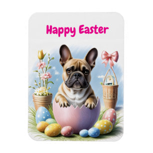 French Bulldog Happy Easter French Bulldog Magnet