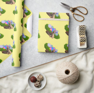 French Bulldog Happy Easter French Bulldog Wrapping Paper