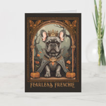 French Bulldog Happy Halloween Greeting