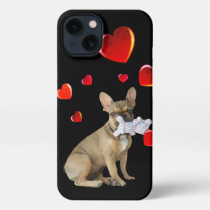 French Bulldog Happy new Year Heart iPhone 13 Case