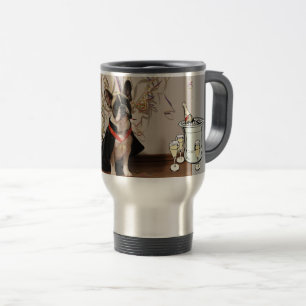 French Bulldog Happy New Year mug