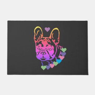 French Bulldog Heart Collar French Bulldog Doormat