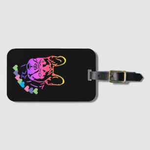 French Bulldog Heart Collar French Bulldog Luggage Tag