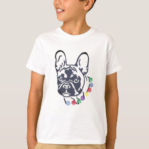 French Bulldog Heart Collar French Bulldog T-Shirt