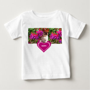 French Bulldog Heart French Bulldog Mother Baby T-Shirt