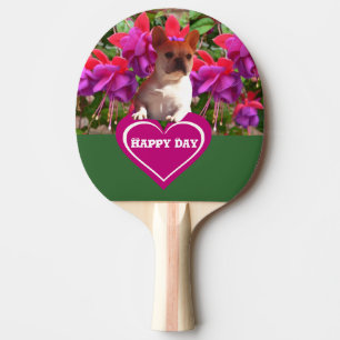 French Bulldog Heart French Bulldog Mother Ping Pong Paddle