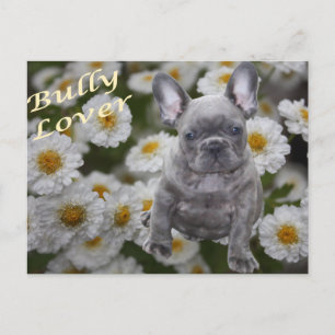 French Bulldog Heart French Bulldog Postcard