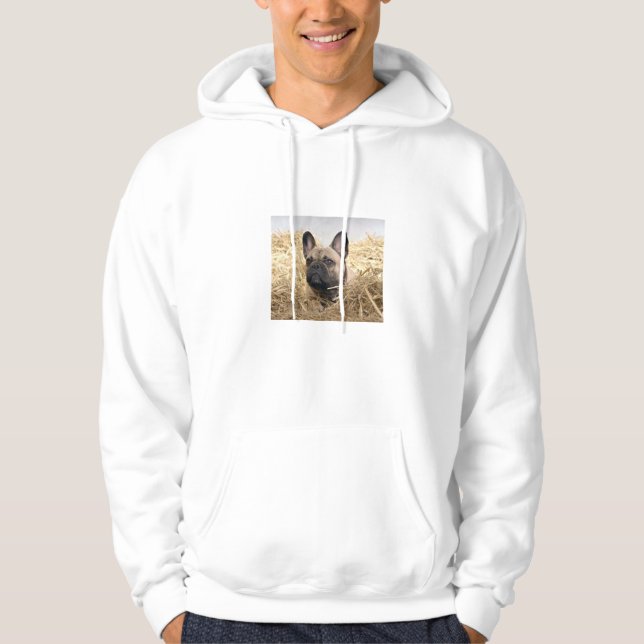 French Bulldog hoodie (Front)