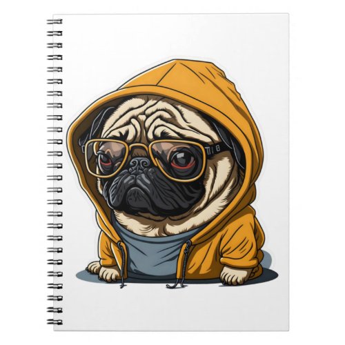 French Bulldog Hoodie Print Essential T_Shirt Notebook