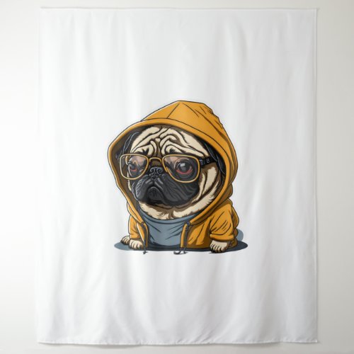 French Bulldog Hoodie Print Essential T_Shirt Tapestry