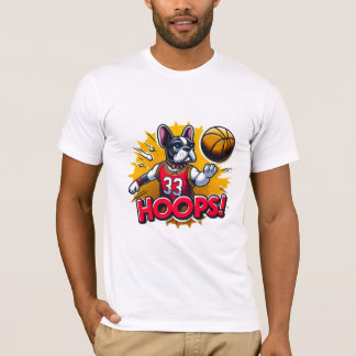 FRENCH BULLDOG-HOOPS 5 T-Shirt