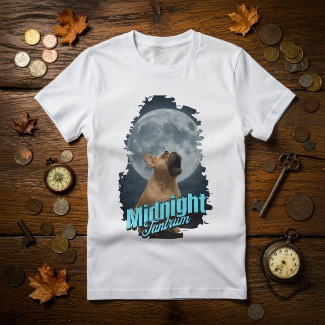 French Bulldog Howling T-Shirt (Creator Uploaded)