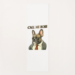 French Bulldog in a Suit   Yoga Mat