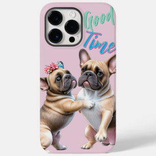 French Bulldog in love Valentine's Day Case-Mate iPhone 14 Pro Max Case