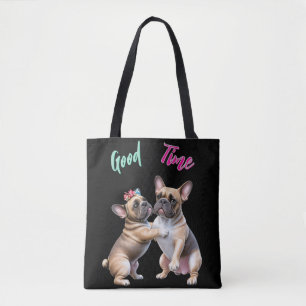 French Bulldog in love Valentine's Day  Tote Bag
