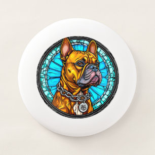 French Bulldog in Ornate Design Wham-O Frisbee