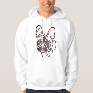 French Bulldog in straw French Bulldog  Hoodie