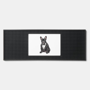 French Bulldog in Tuxedo Bar Mat