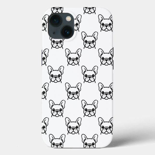 French bulldog iPhone 13 case (Back)