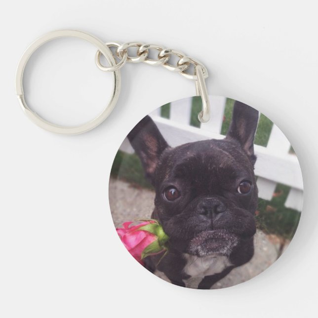 French Bulldog Keychain (Front)