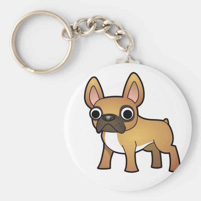 french bulldog keychain