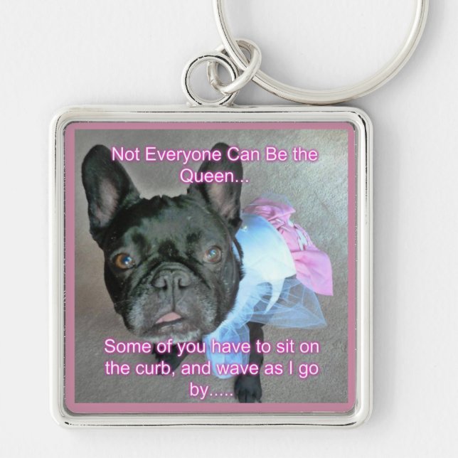 French Bulldog Keychain (Front)