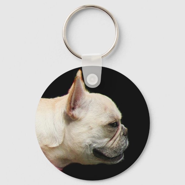 French Bulldog keychain (Front)