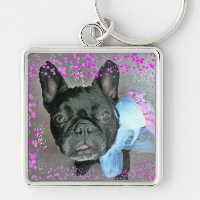 French Bulldog Keychain (Front)