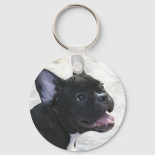 Key Ring Keychains, Bulldog Keychain, Clef Accessories, Dog Key Ring