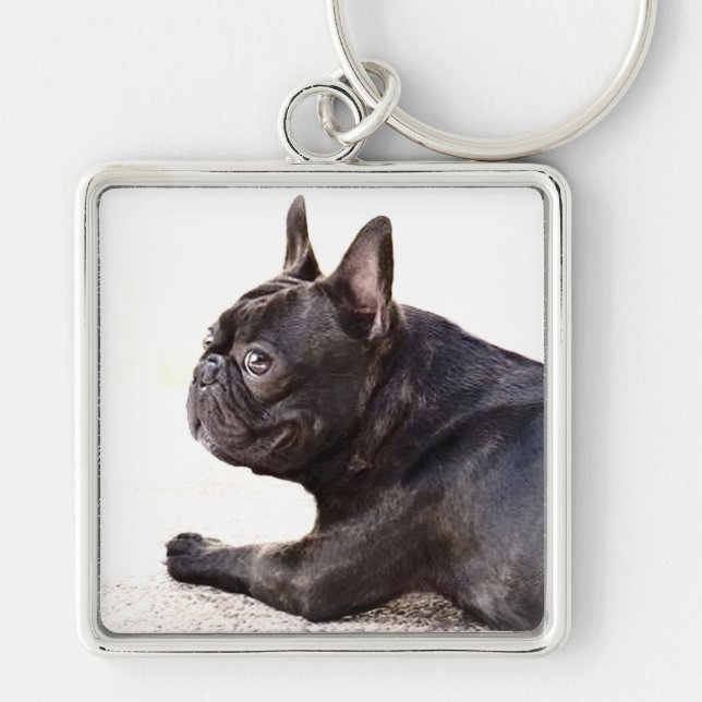 French Bulldog keychain (Front)