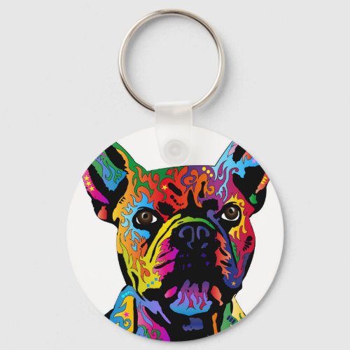 French Bulldog Keychain