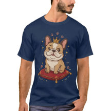 French Bulldog King Cute Frenchie Dog Lover Gift