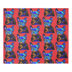 French Bulldog King Size Duvet Cover