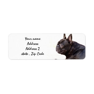 French Bulldog Label