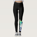 French Bulldog Leggings<br><div class="desc">For all big dog fans, with a great love for colors:
pattern with hundreds of dogs.</div>