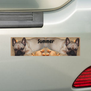 French Bulldog Leisure French Bulldog Bumper Sticker
